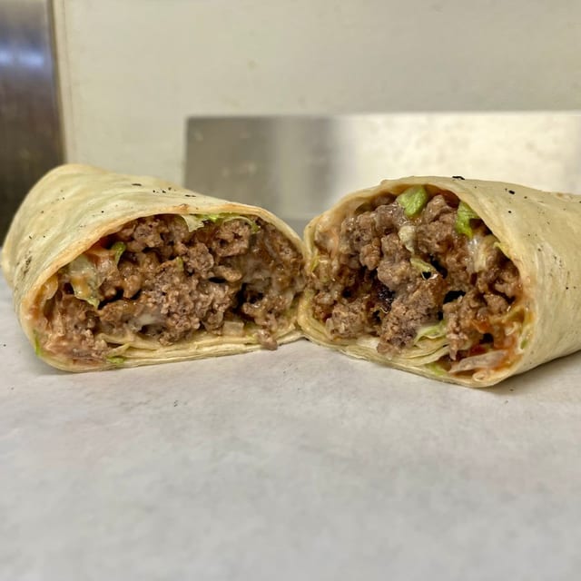Cheeseburger Wrap.