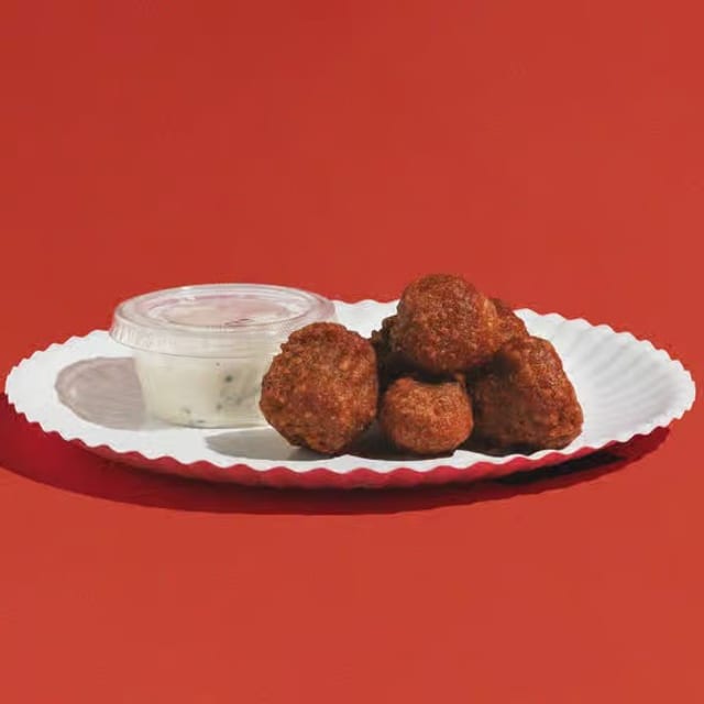 Fried Mushrooms with Ranch.