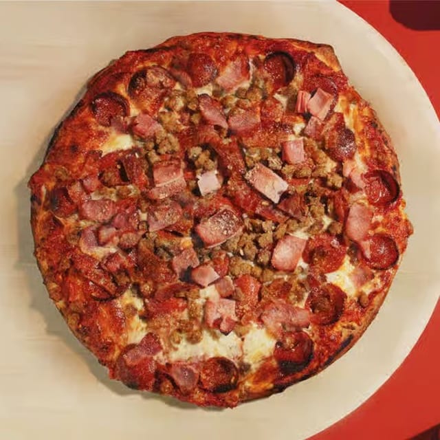 Meat Lovers Pizza.