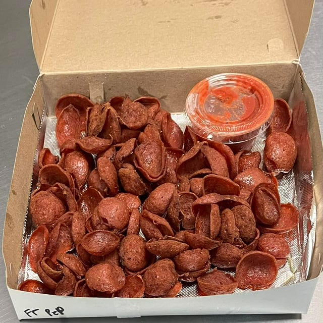Fried Pepperoni.