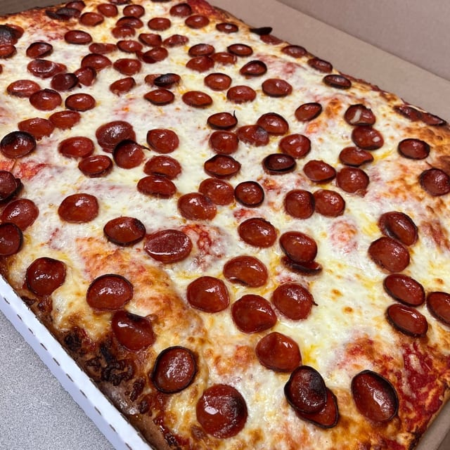 Sheet Cheese & One Item Pizza Combo with Wings.