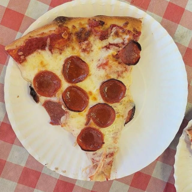 Individual Pizza Slice.