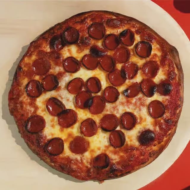 Small Cheese & One Topping Pizza.
