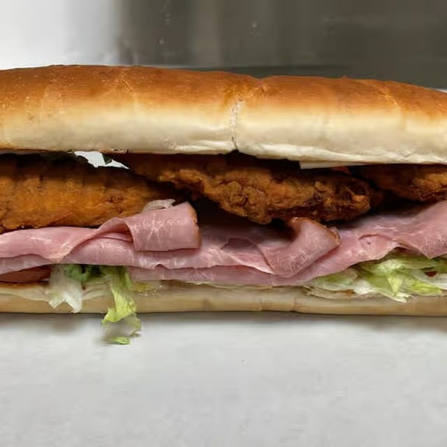 Chicken Cordon Bleu Submarine.