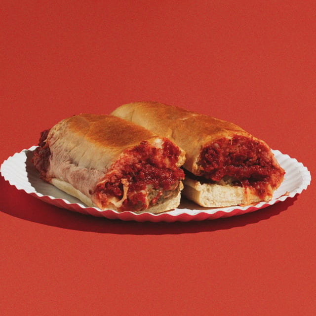 Baked Parmigiana Sub.