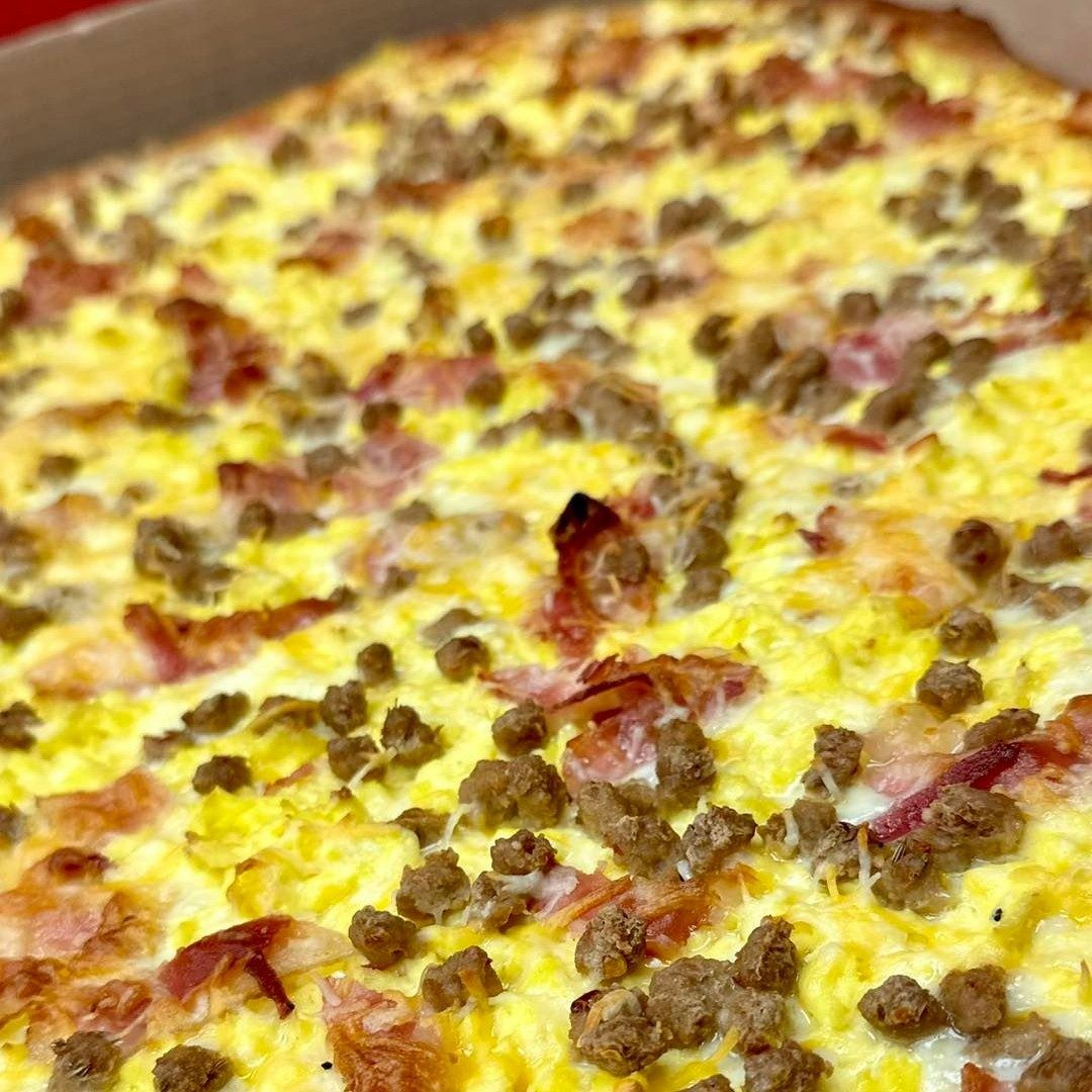 LARGE Breakfast Pizza - Father's Day.