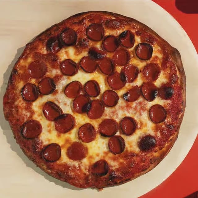 Large Cheese & One Item Pizza Combo with Wings.